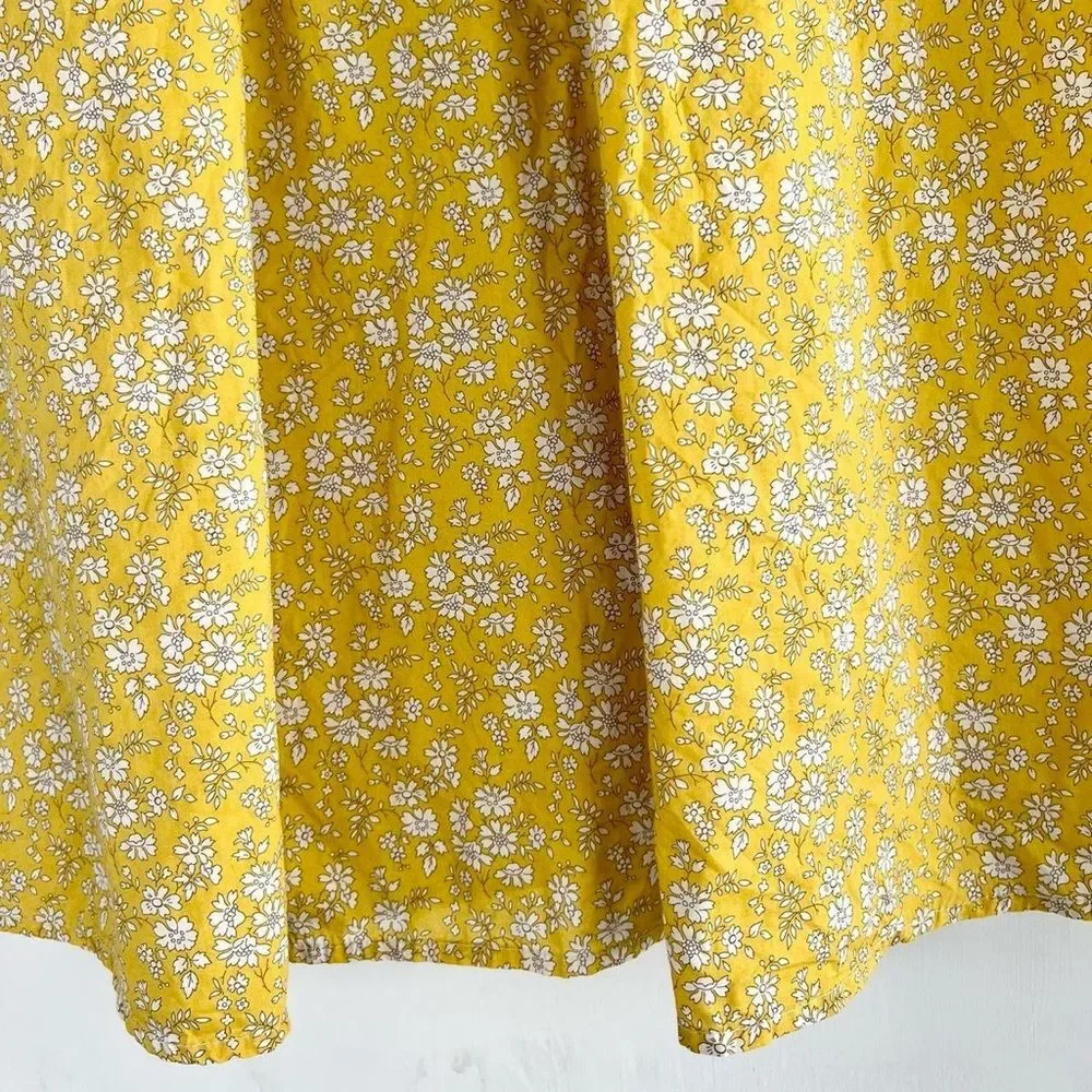 Rare $578 O Pioneers Nora Floral Cotton Ruffle Cottage Dress 4 Womens Small 0 2 - Picture 2 of 5